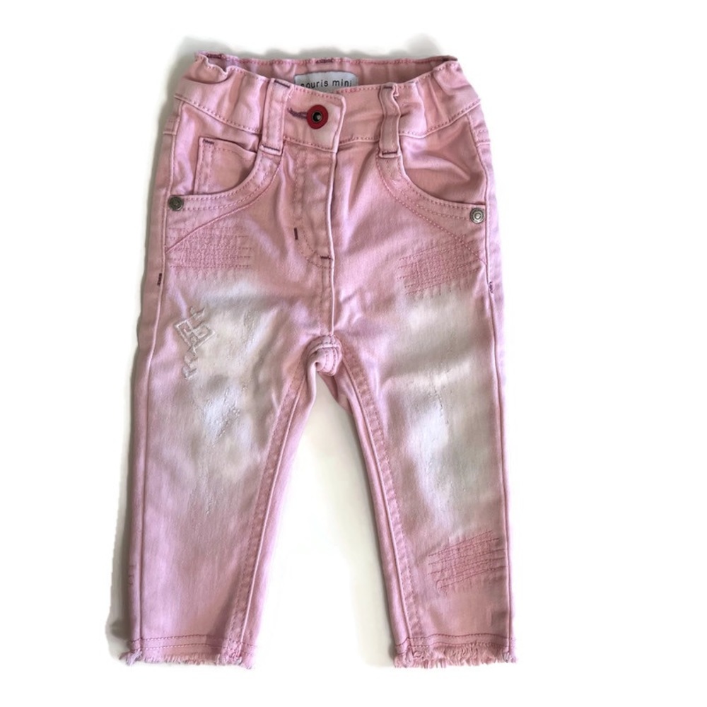 💜2 for $20💜 Souris Mini distressed pink jeans